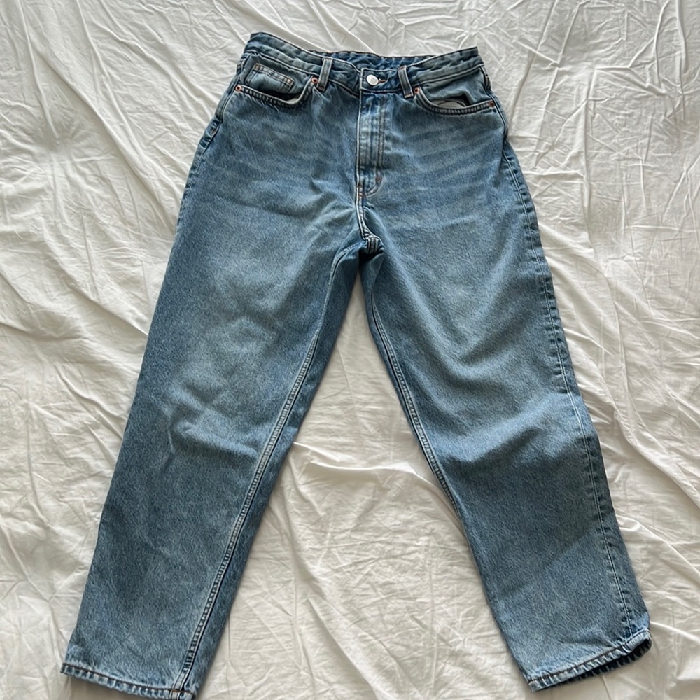 Monki Taiki high waist mom jeans ASOS Sz 28